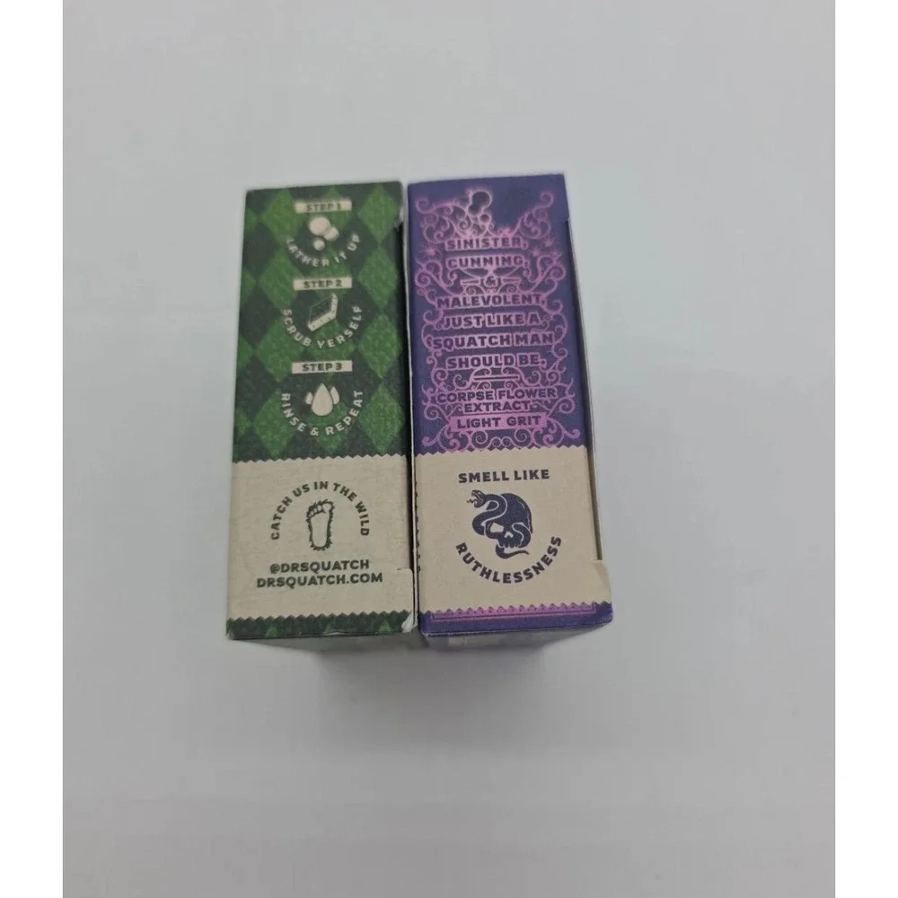 Dr. Squatch Harry Potter Soap Suds of the Sly & You Know Who Limited Edition 2pk